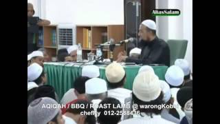 Aqiqah Buat Kambing Golek @ warongKoboi