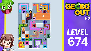 Gecko Out Level 674 Solution Walkthrough