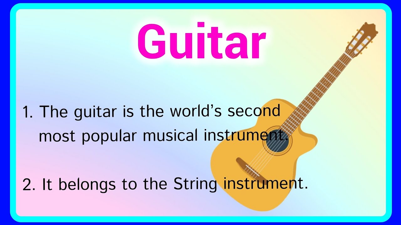 essay on musical instruments