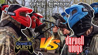 PAINTBALL With Darnel Vlogs VS Games Quest - OFF ENDZ