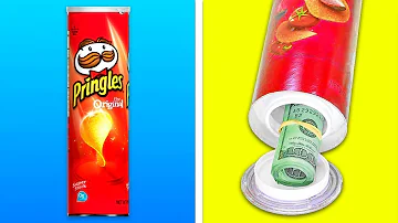 ¿De qué está hecho el fondo de una lata de Pringles?