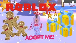 СОБИРАЮ ПРЯНИКИ В АДОПТ МИ РОБЛОКС 😄 Новогоднее обновление Adopt me Roblox