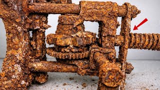 “Nobody Could Guess This 100+ Year Antique 😱 Rusty Tool Restoration – Lot Of Amazing