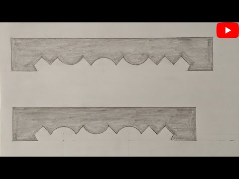 طريقة رسم قالب جبس بورد