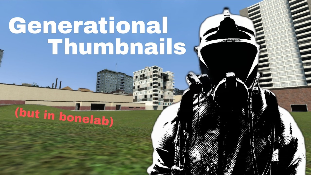 Bonelab Thumbnail Minecraft Generational thumbnails (IN BONELAB) - YouTube