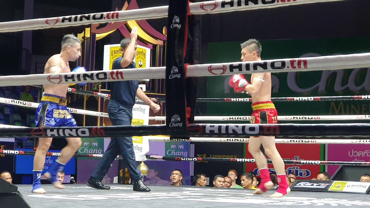 Muay Thai Match 1 of 2 Liver Shot Knockout YouTube