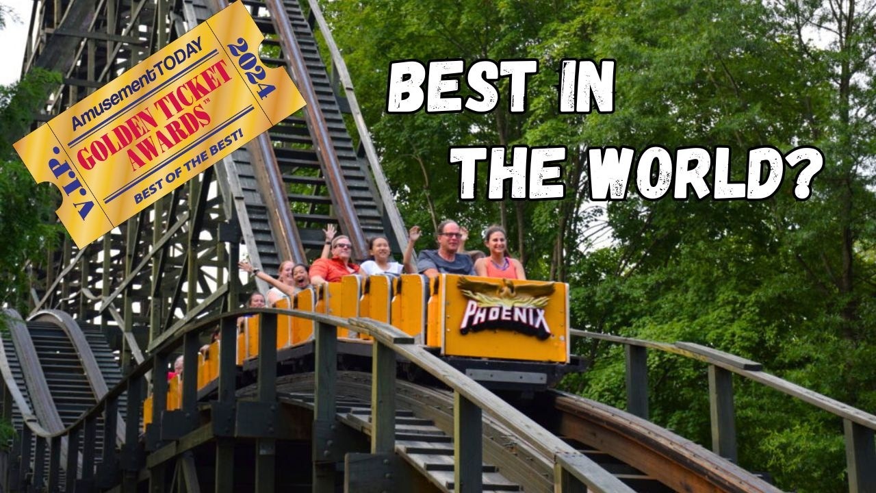 Is This The BEST Wooden Roller Coaster? Phoenix Knoebels Review