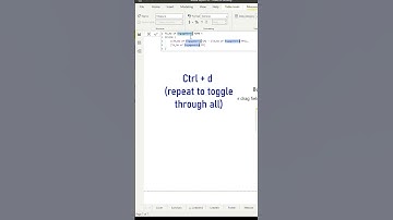 Power BI Shortcuts - Multi-replace with CTRL+D
