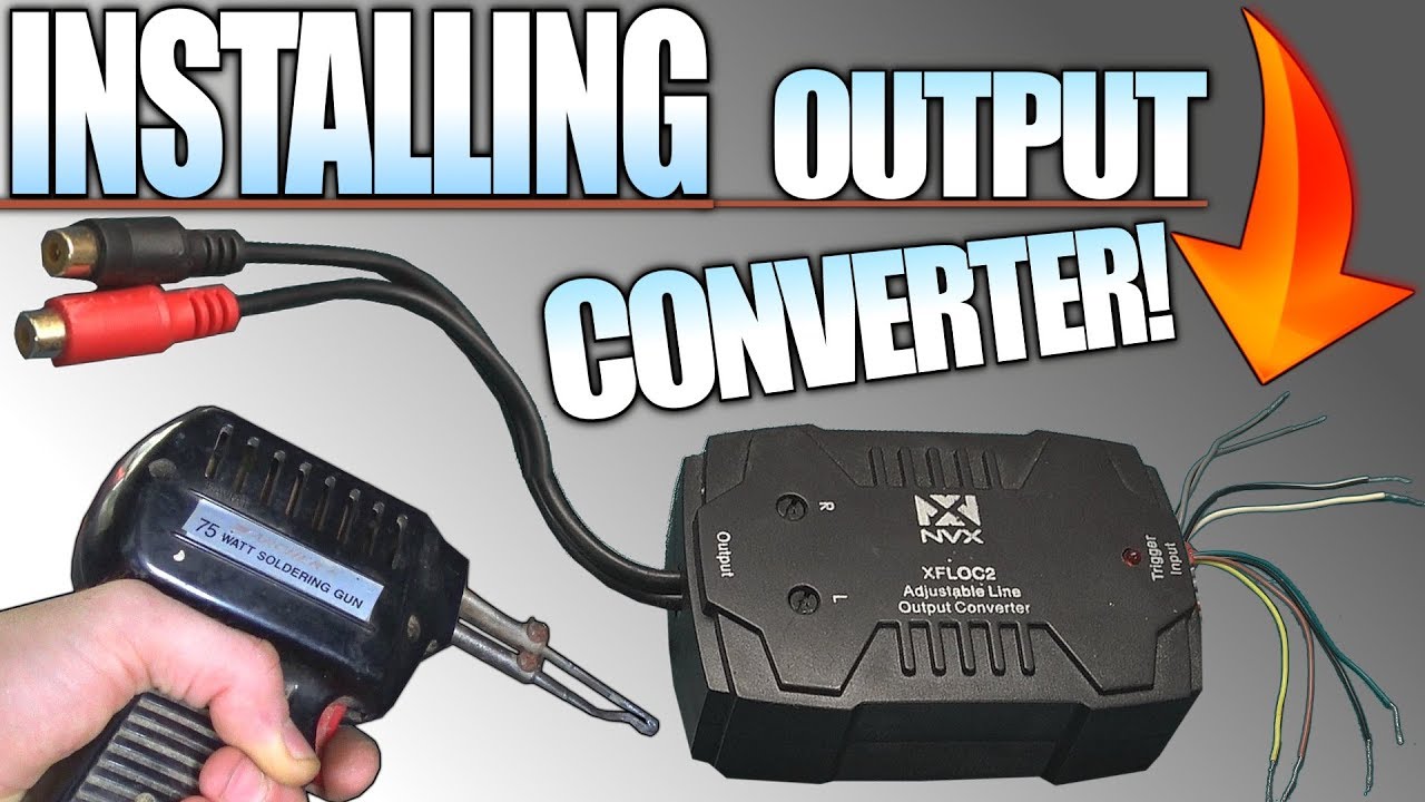 Comment installer un convertisseur de sortie de ligne avec une radio et des haut parleurs dorigine 4 Installation dun SUB AMP de rechange