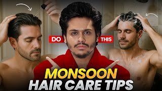 Monsoon Hair Care Routine for Men 2025 | Frizzy, Thin and Hair Fall