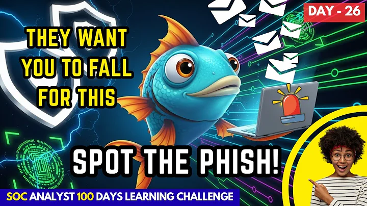 Day 26 | Phishing Email Analysis | Phishing Examples | Phishing Red Flags | Email Header Analysis