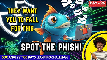 Day 26 | Phishing Email Analysis | Phishing Examples | Phishing Red Flags | Email Header Analysis