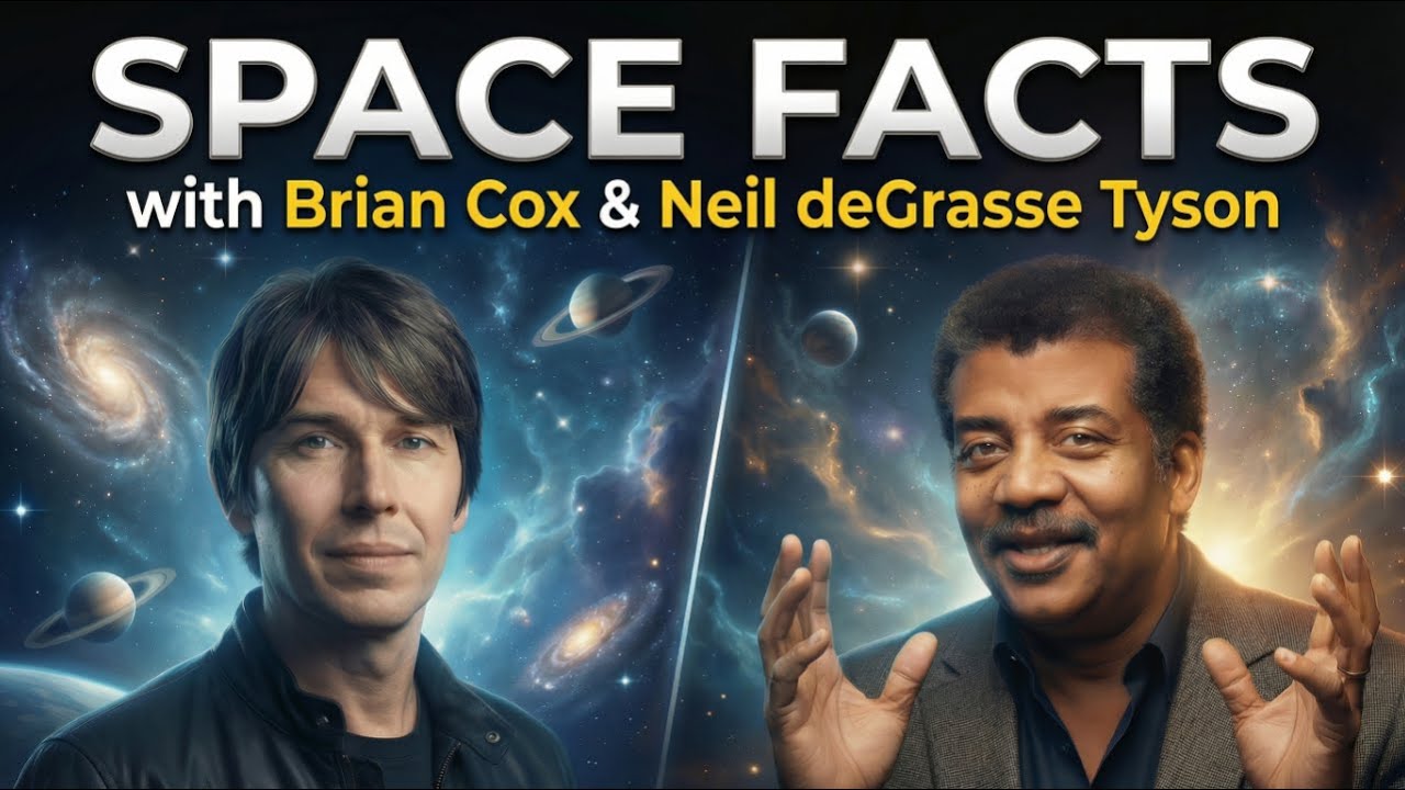 Interesting Space Facts with Brian Cox and Neil deGrasse Tyson - YouTube