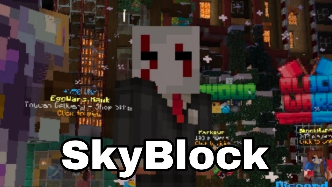 APA YANG HARUS KITA LAKUKAN DISINI - SkyBlock Cubecraft part 1 - YouTube