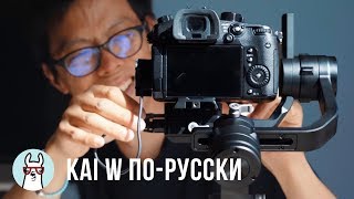 Kai W по-русски: Знакомство с DJI Ronin-S