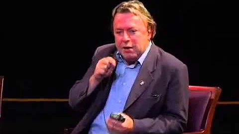 Hitchens delivers one of his best hammer blows to cocky audience member