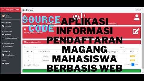 Source Code Aplikasi Informasi Pendaftaran Magang Mahasiswa Berbasis Web
