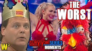 Ranking the Worst WWE Survivor Series Moments