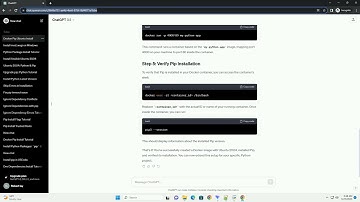 docker ubuntu 20 04 install pip