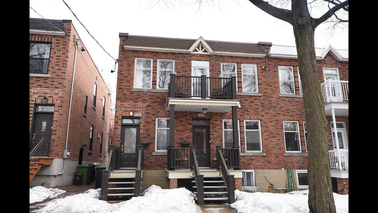 5240 Rue Saranac, CôtedesNeiges/NotreDamedeGrâce (Montréal) YouTube