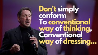 Why questioning experts and authority is necessary- Motivational speech by Larry Ellison