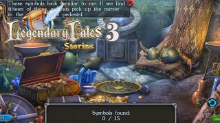 Find all symbols from cave in Legendary Tales 3: Stories. Mini games. screenshot 3