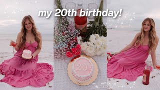 MY 20th BIRTHDAY VLOG!💓(photoshoot, gym, massage)