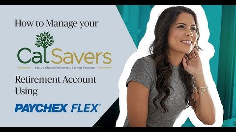 How to simplify your retirement reporting process with Paychex Flex® and CalSavers