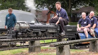 5 Gauge Union Pacific Big Boy - Running At Urmston & District Model Engineering Societyv Name 2025