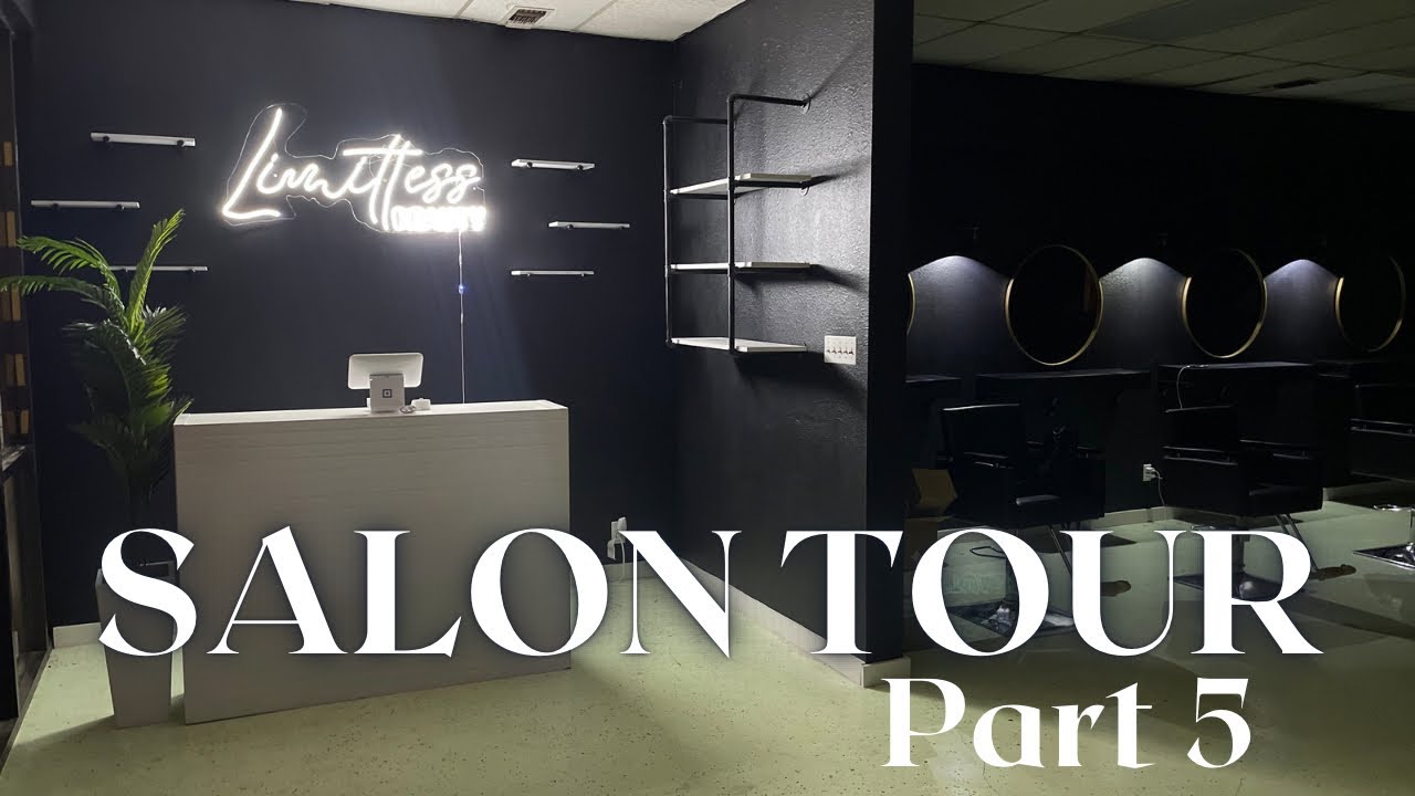 Luxury Hair Salon Dryer Room UPDATE! | SALON TOUR Part 5