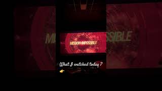 Look what I watched today#family outing #fun #movie night#Tinsel town grapevine tx#like n subscribe