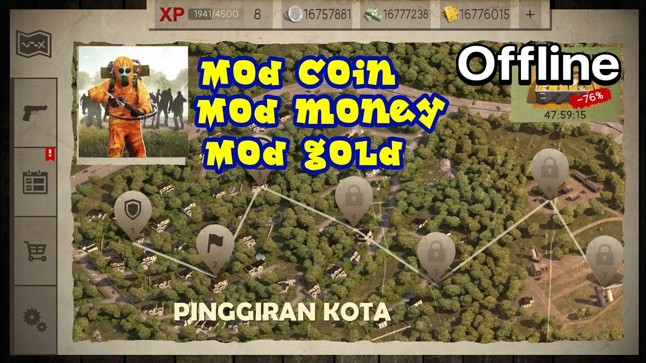 Gameplay Dead Zed 1.1.1 Apk Mod (Money) + Data for