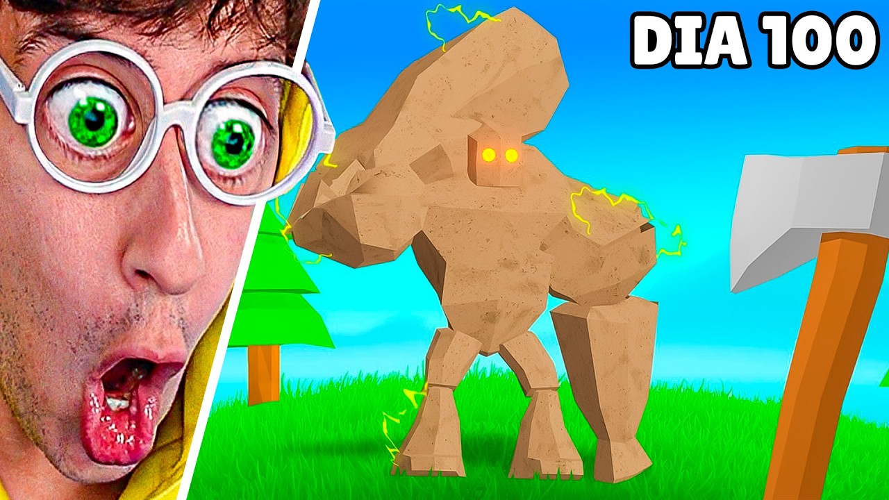 SOBREVIVIENDO en ISLA de MONSTRUOS 😈💀!! (Reto Hermanos 😅) - Muck TEKENDO