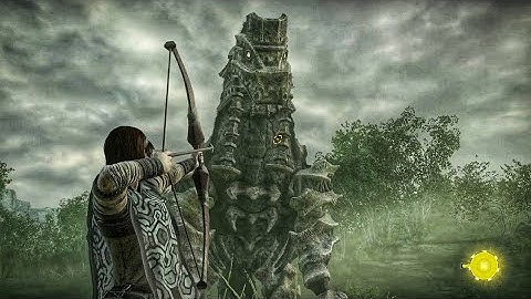 Shadow of the Colossus PS4 Gameplay Walkthrough--4th Colossus, Boss Fight.