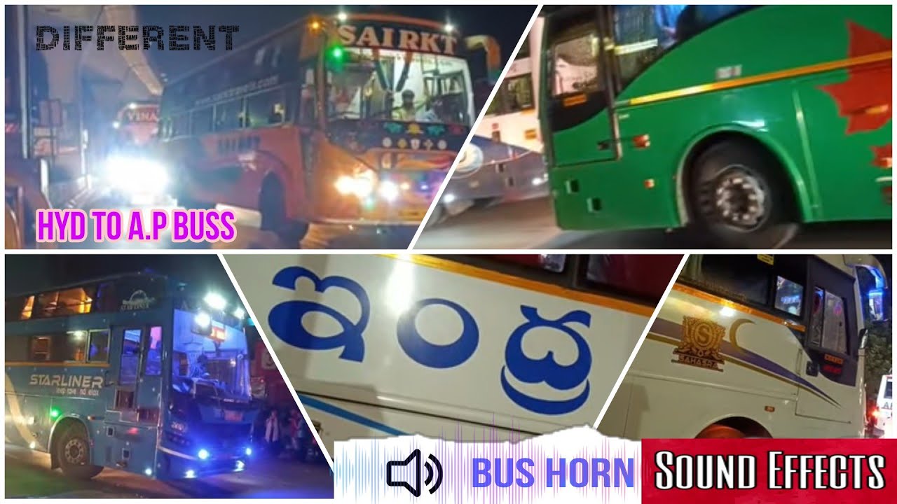 Bus Horns at Hyderabad | Election Effect 2024 | Hyderabad to Ap Buss ...