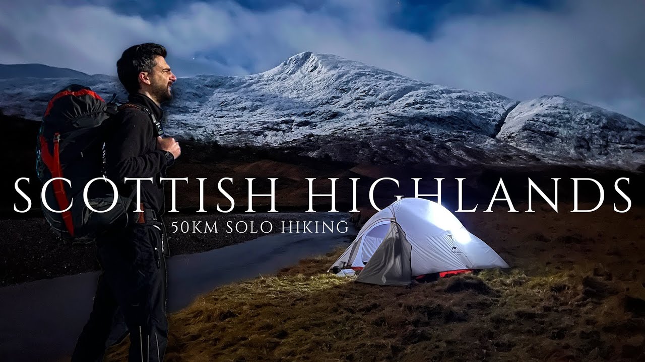 3 дня одиночного кемпинга по дикой природе Шотландии