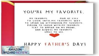 Ziwenhu Funny Fathers Day Cards Gifts for Men Dad Boyfriend Personalized Father Review