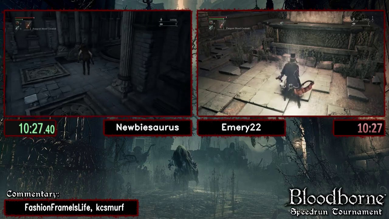 Newbiesaurus vs Emery22. Bloodborne Tournament 2018 - YouTube