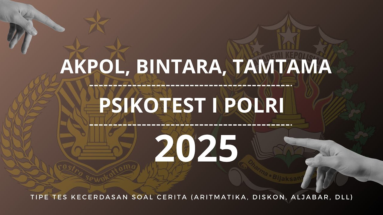 [PSIKOTEST POLRI 2025] Tes Kecerdasan Tipe Soal Cerita yg mncul pda Psikotest Polri #psikotestpolri
