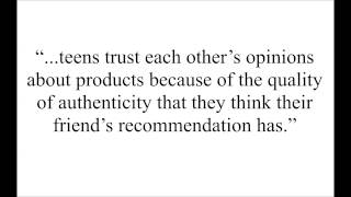 Summary of "From Gen X to Z: Teens and the New Cool"