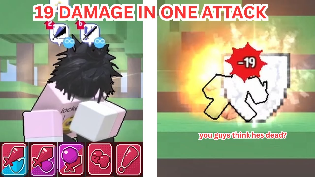 Doing 19 Damage in One Attack! (Roblox  | Block Tales)