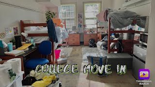 officially moving my stuff into my dorm room 💚 UNCG