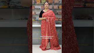 Latest Digital Print Crepe Georgette Sarees #siricollectionsnizampet #siricollections #newarrivals
