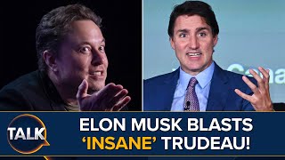 Elon Musk Calls Out Justin Trudeau’s “Insane” Attack on Canadians' Free Speech