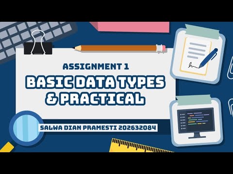 Explaining C++ Code Basic Data Types Practical | Salwa Dian - Information System