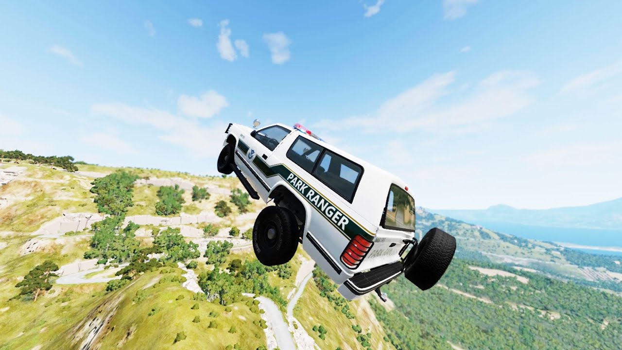 Instant 600 MPH Acceleration: Police Car Survival Test 🔥 – BeamNG Drive #11