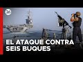 Hutíes lanzan ataques en el mar Rojo contra portaaviones y un destructor de EEUU