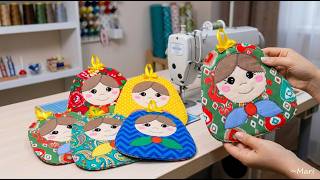 The Secret Sewing Hack Behind This Matryoshka Hot Pad That Pro Crafters Keep Hidden!