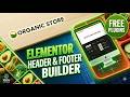 How to Build a Custom Header &amp; Footer in Elementor [2026]