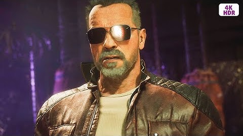 JOKER vs TERMINATOR T-800 - All Intro Dialogues - Mortal Kombat 11 [MK11 4K 30FPS PS5]